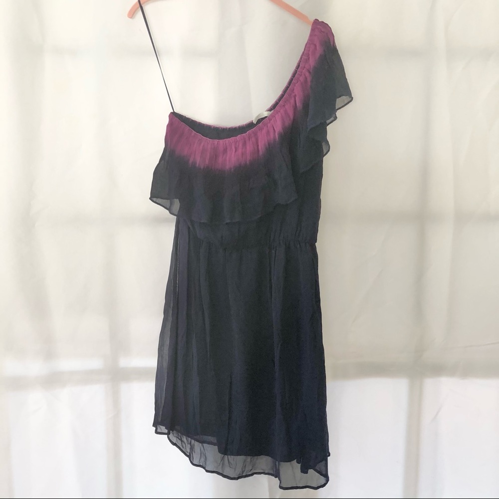 Willow & Clay One Shoulder Mini Dress